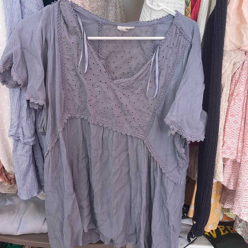 Knox rose blouse